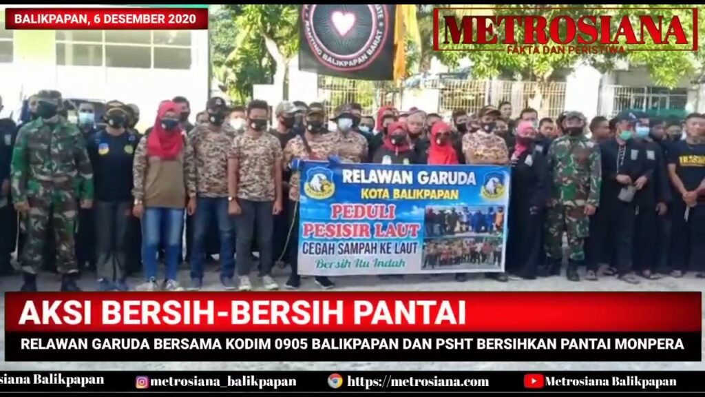 Aksi Bersih Bersih Pantai Monpera Balikpapan Aksi Bersih-Bersih Pantai Monpera Balikpapan PROKALTIM