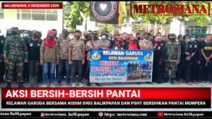 Aksi Bersih Bersih Pantai Monpera Balikpapan Aksi Bersih-Bersih Pantai Monpera Balikpapan PROKALTIM