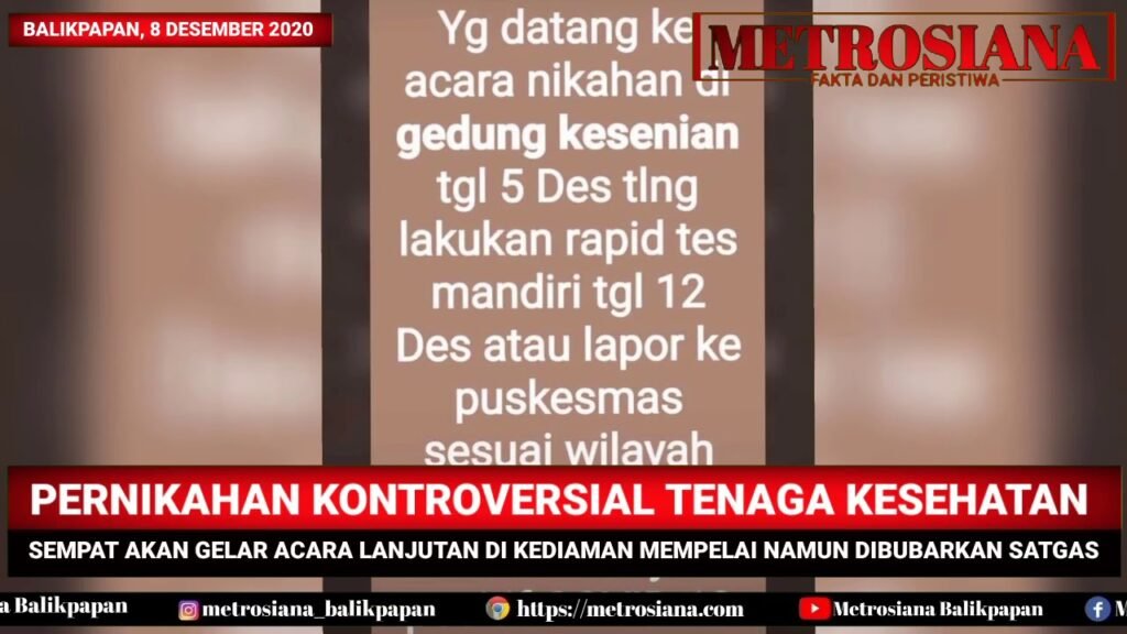 Buntut Pernikahan Kontroversial Satgas Jajaki Lakukan Penindakan Dalam Ranah Pidana Buntut Pernikahan Kontroversial, Satgas Jajaki Sanksi Pidana PROKALTIM
