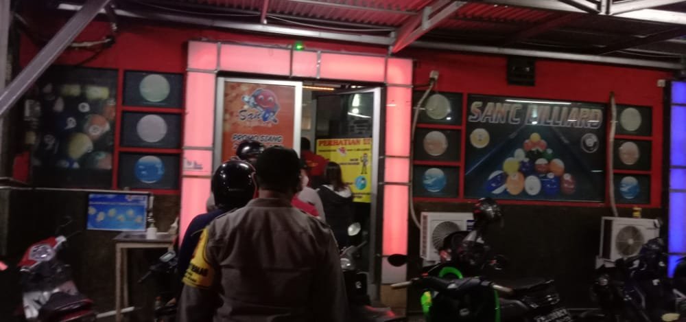 WhatsApp Image 2020 12 19 at 23.53.24 Tertib Prokes Covid, Polsek Sungai Pinang Sisir Tempat Hiburan PROKALTIM