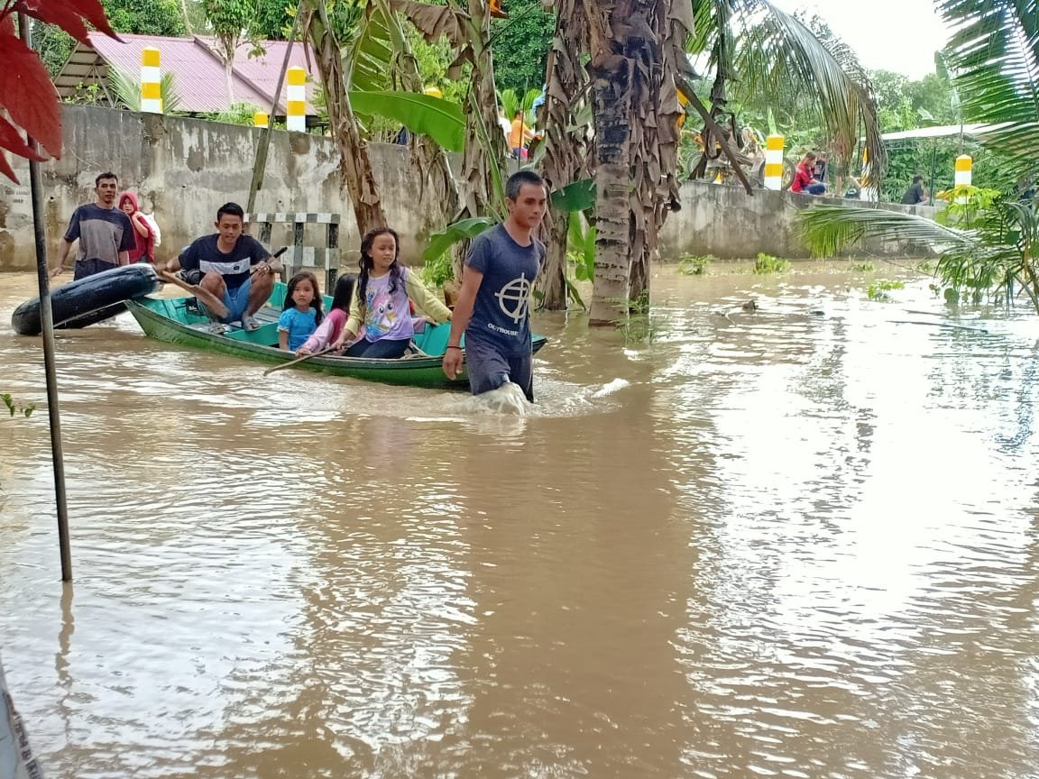 Banjir 1,5 Meter, Petani Kukar Gagal Panen