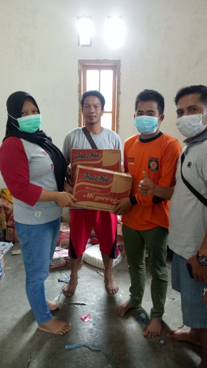 Basa Paser Peduli Kirim Relawan dan Serahkan Bantuan ke Sulbar.