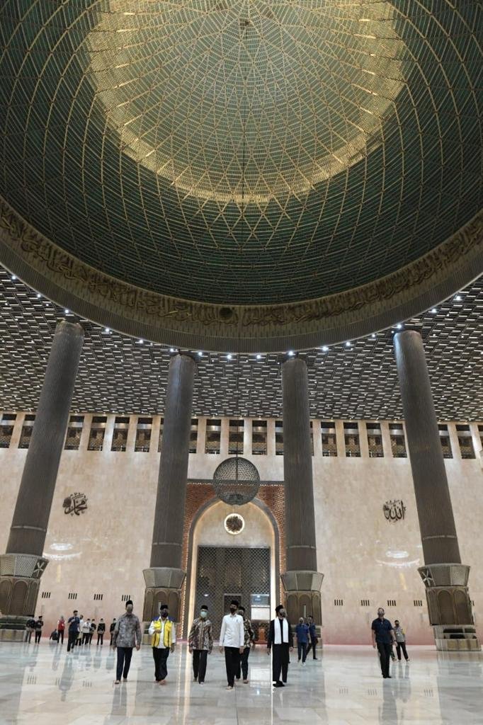 WhatsApp Image 2021 01 08 at 10.35.01 Inilah Penampakan Masjid Istiqlal Setelah Direnovasi Besar PROKALTIM