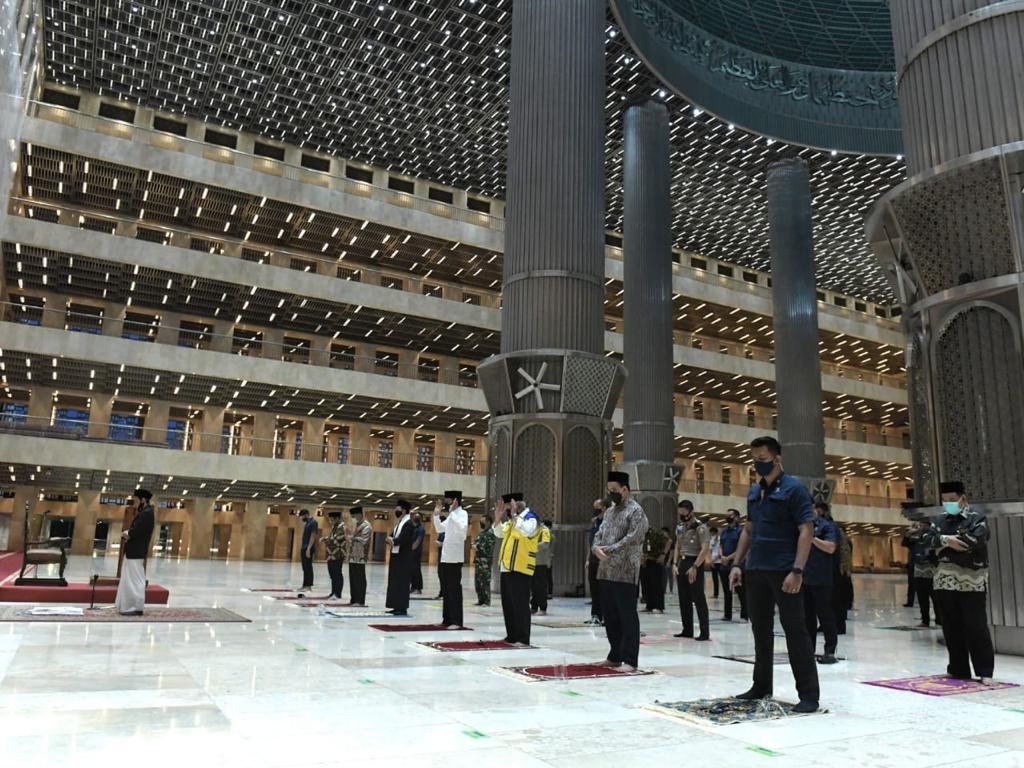 Inilah Penampakan Masjid Istiqlal Setelah Direnovasi Besar