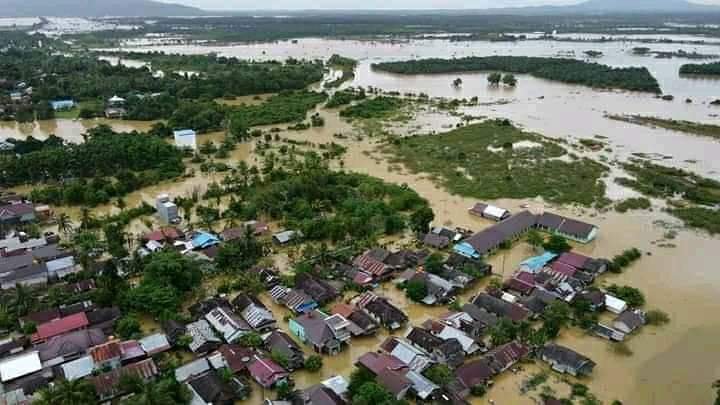 Banjir Kalsel, 3.571 Rumah Terendam di Kabupaten Balangan
