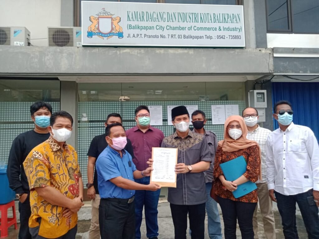 IMG 20210219 WA0007 Petahana Jadi Pendaftar Pertama Bursa Pemilihan Ketua Kadin Balikpapan PROKALTIM