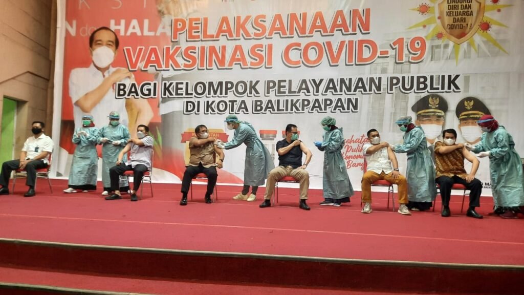 IMG 20210227 WA0008 BSCC Dome Lokasi Vaksin Massal, Wali Kota Rizal juga di Vaksin PROKALTIM