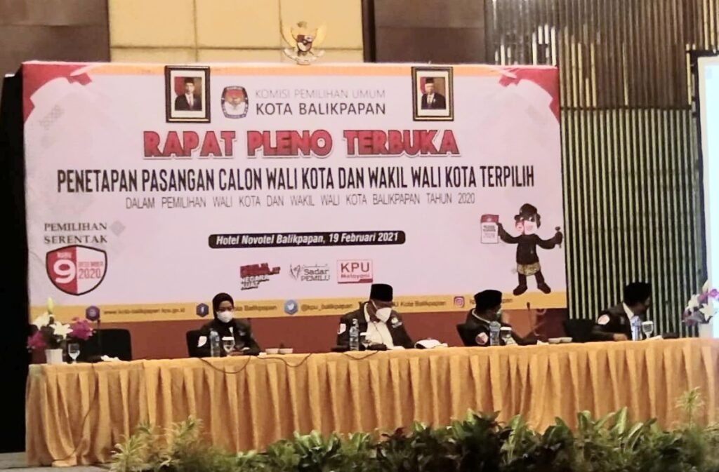 WhatsApp Image 2021 02 19 at 20.16.16 KPU Balikpapan Tetapkan Kepala Daerah Terpilih, Jadwal Pelantikan Tunggu Gubernur dan Mendagri PROKALTIM