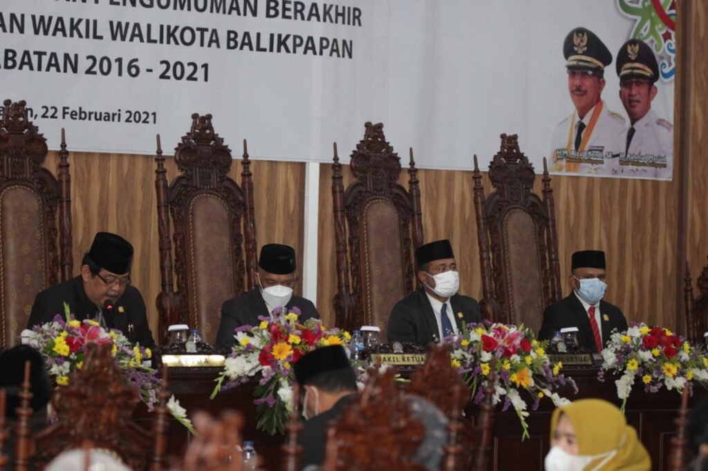 WhatsApp Image 2021 02 22 at 16.43.45 1 DPRD Rapat Paripurna Istimewa Usulan Pemberhentian Jabatan Wali Kota Rizal Berakhir PROKALTIM
