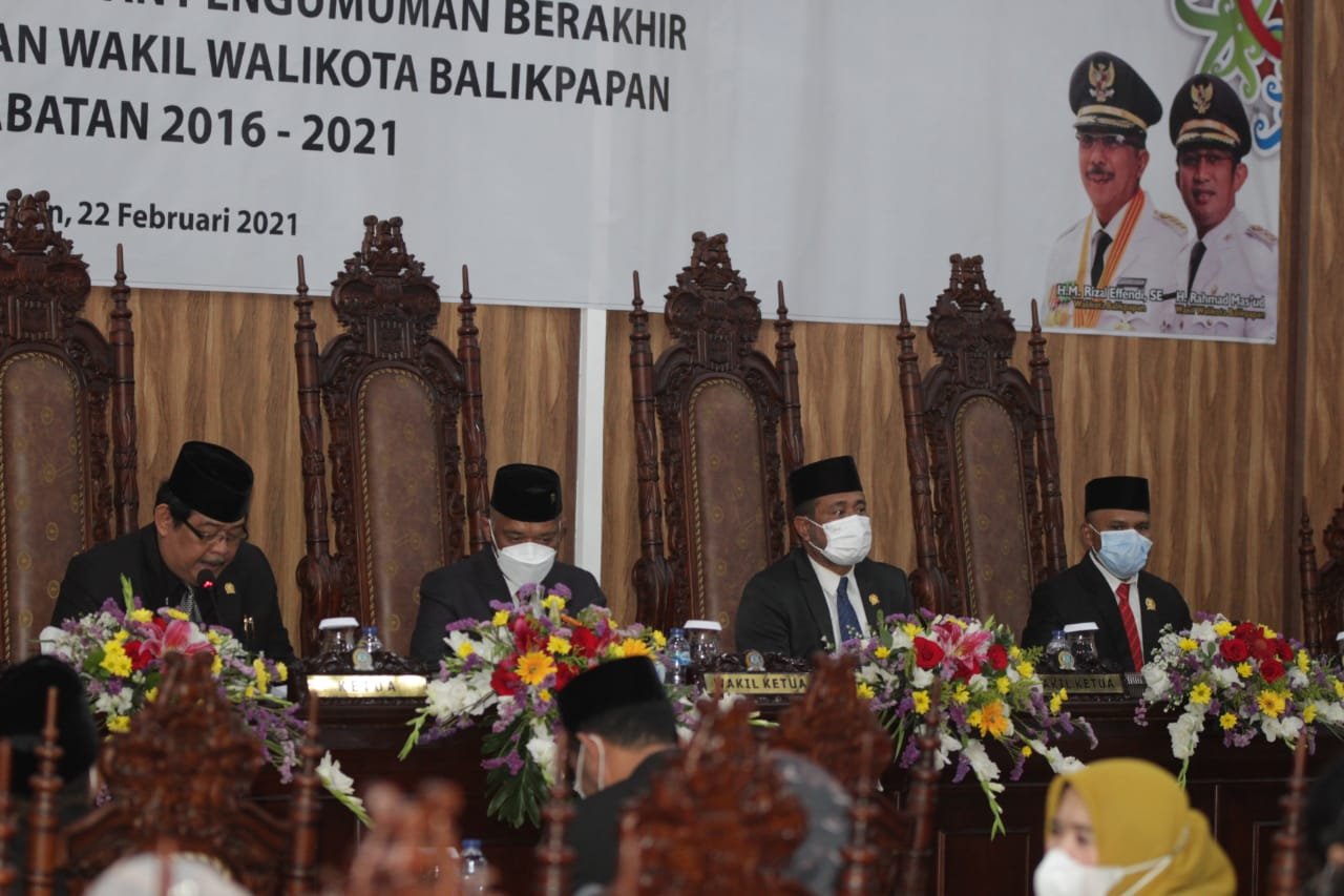 DPRD Rapat Paripurna Istimewa Usulan Pemberhentian Jabatan Wali Kota Rizal Berakhir