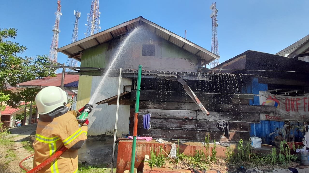Si Jago Merah Berhasil Digagalkan Melahap Rumah Warga