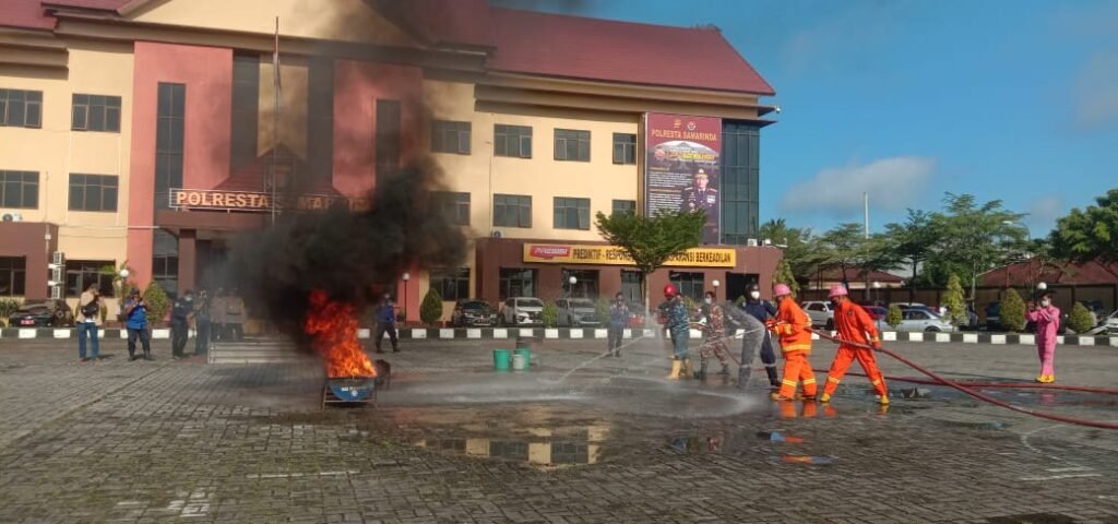 IMG 20210315 WA0028 1 Siap Hadapi Musim Kemarau, Polresta Samarinda Apel Gelar Pasukan. PROKALTIM