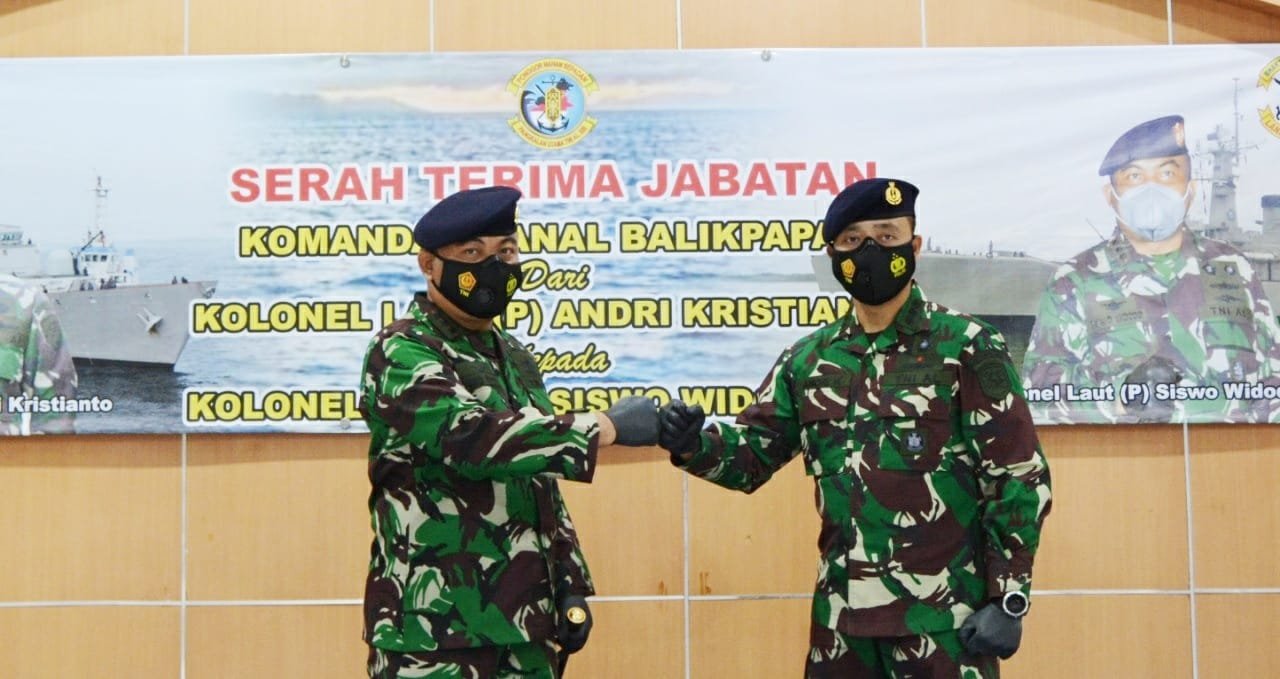Komandan Pangkalan TNI AL Balikpapan, Kini Dipimpin Kol Laut Siswo Widodo