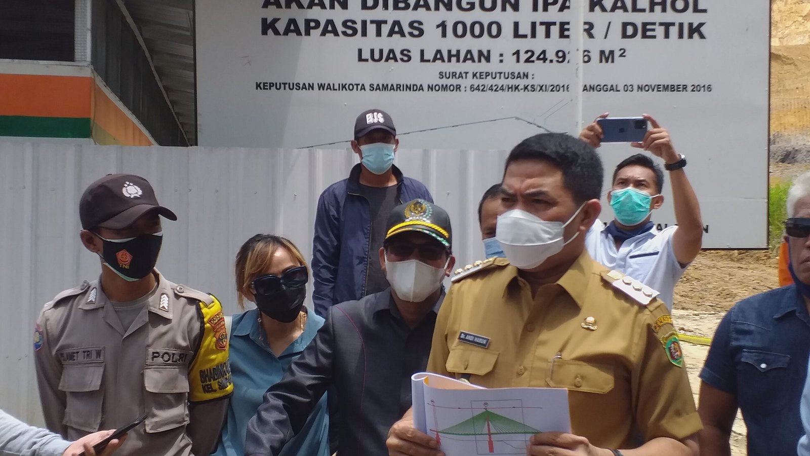 20210426 120727 scaled Jembatan Mahkota II Menghawatirkan, Wali Kota : Tutup! PROKALTIM