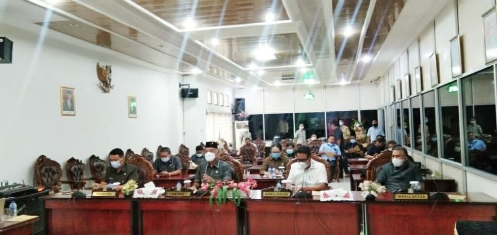 IMG 20210406 WA0019 Jawaban Wali Kota terkait Penyelenggaraan Kearsipan DPRD Balikpapan Gelar Rapat Paripurna PROKALTIM