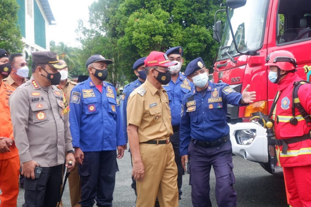 IMG 20210406 WA0032 Sambut Ramadhan, Disdamkar Apel Kesiapsiagaan, Wawali Apresiasi PROKALTIM