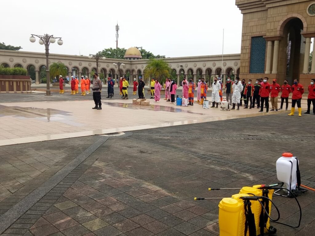 IMG 20210413 WA0021 Sambut Ramadan, 100 Mesjid Disemprot Disinfektan PROKALTIM