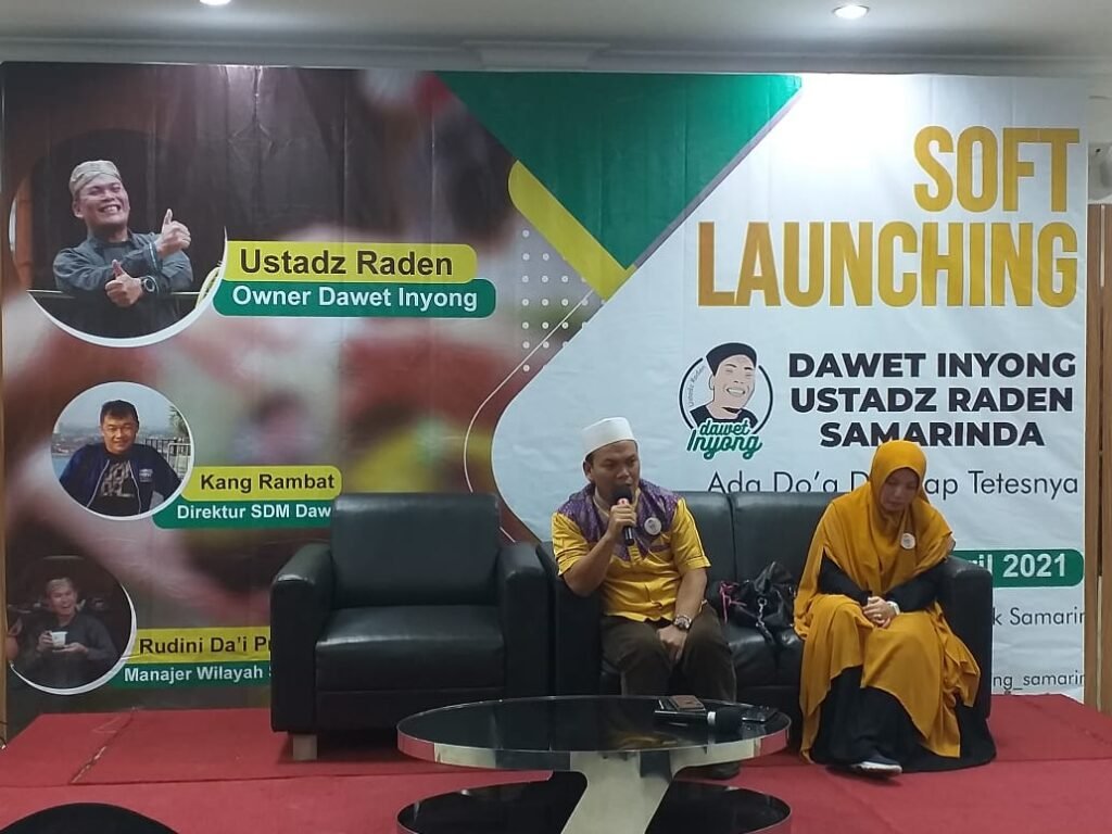 IMG 20210414 WA0001 Ada Doa disetiap Tetesnya, Launching Dawet Inyong Ustadz Raden PROKALTIM