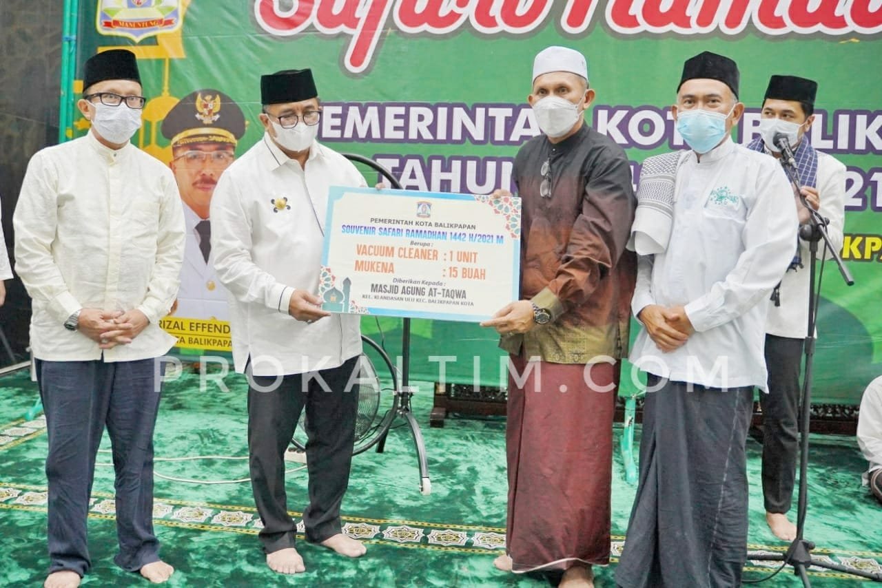 IMG 20210504 WA0003 Vaksinasi Covid-19 dan Safari Ramadhan di Masjid At Taqwa, yang Digelar Pemkot Balikpapan PROKALTIM