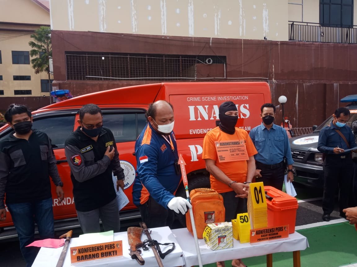 IMG 20210504 WA0024 41 Adegan Rekonstruksi Palaran Berdarah, Pembunuhan Berencanakah? PROKALTIM
