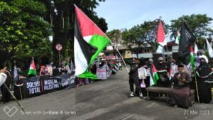 IMG 20210521 WA0005 Kutuk Keras Israel Terhadap Palestina, Solidaritas Muslim Balikpapan Gelar Aksi Damai PROKALTIM