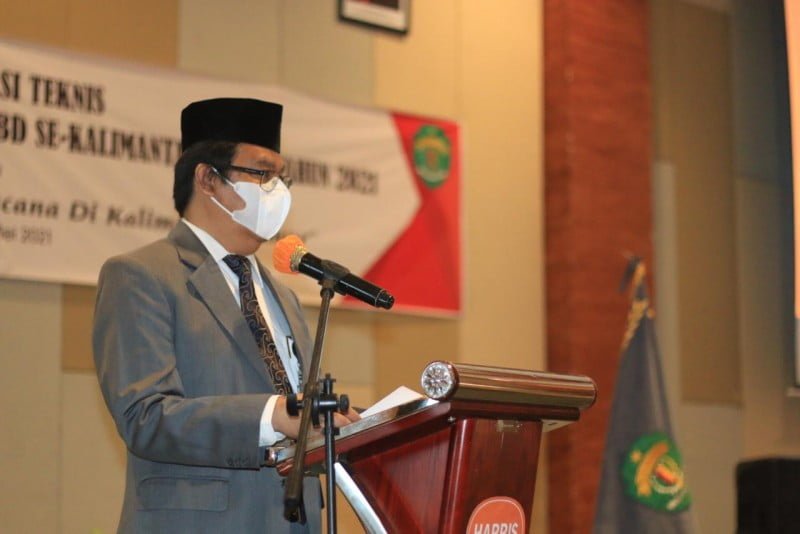 rakortek bpbd sabani Buka Rakortek BPBD Kaltim, Sa'bani : Tangani dan Layani Korban Bencana Segera PROKALTIM