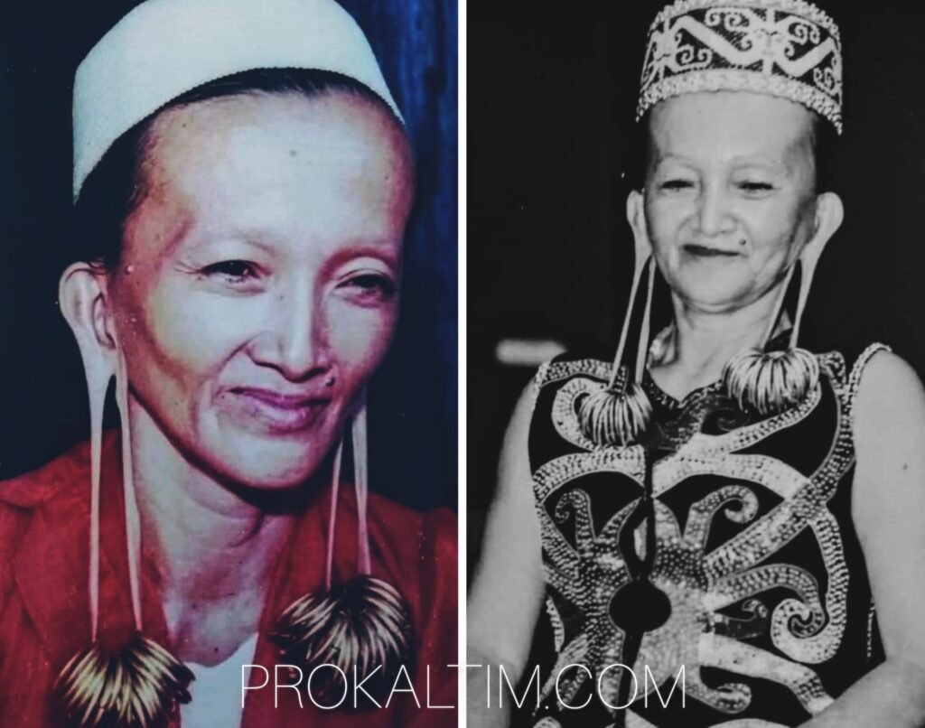 20210605 145746 Inilah Simbol Kecantikan Telinga Panjang Wanita Dayak Desa Pampang PROKALTIM