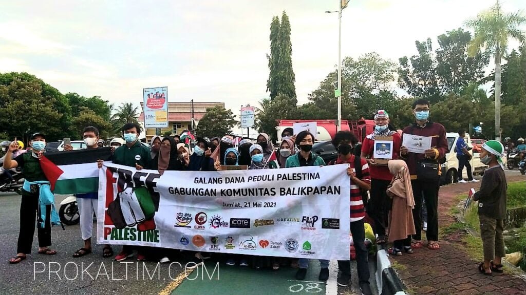 20210607 112507 Terbaik! Rp60 juta Terkumpul. 21 Komunitas Balikpapan Serentak Galang Dana Save Palestina PROKALTIM