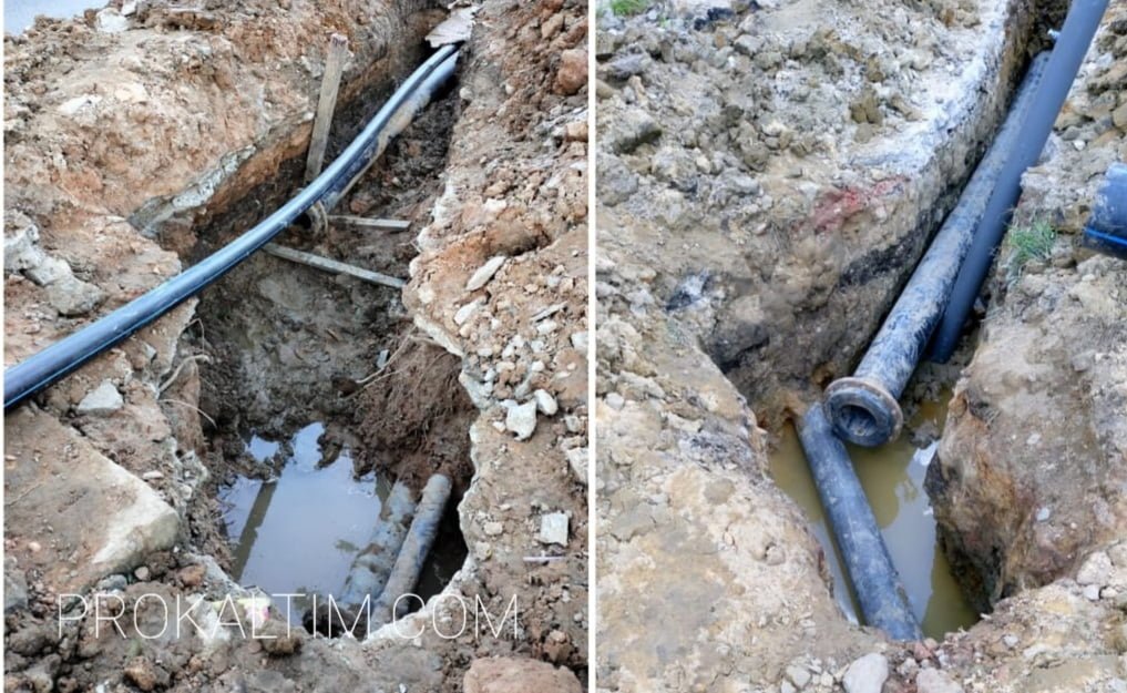 20210625 143152 Inilah Daerah Mati Air PDAM. Siang Ini Dilakukan Penyambungan Pipa PDAM. PROKALTIM