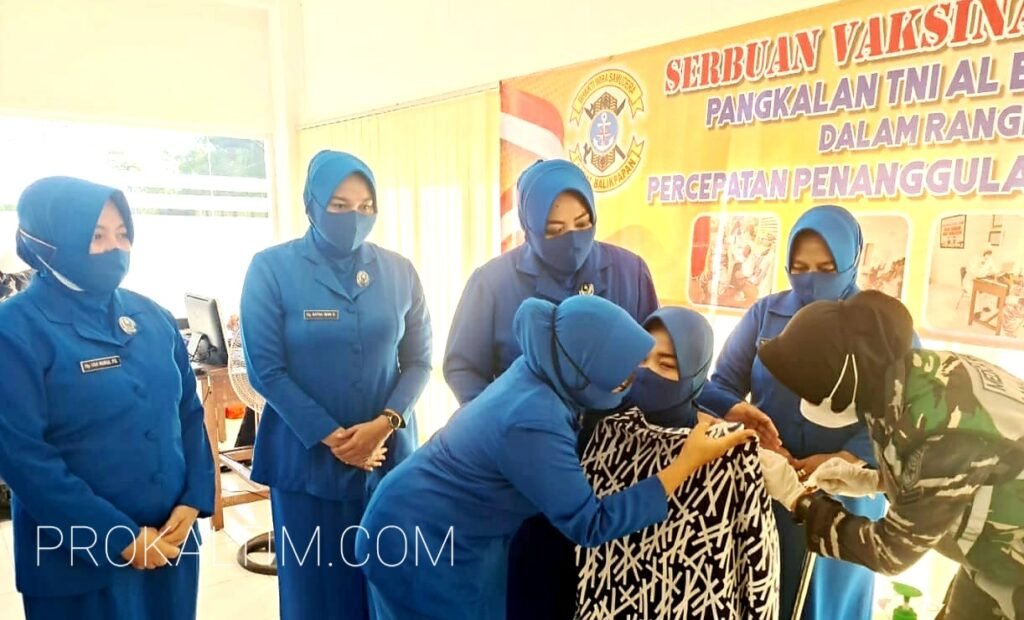 20210627 170024 LANAL Balikpapan Laksanakan Vaksin, Percepatan Penanggulangan Covid-19 PROKALTIM