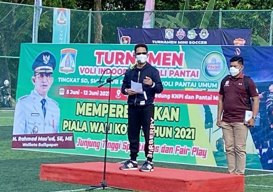 IMG 20210605 WA0003 Turnamen Mini Soccer dan Voli Wali Kota Cup Resmi Dibuka, Rahmad : Pentingnya Pembinaan dan Prestasi Atlet PROKALTIM