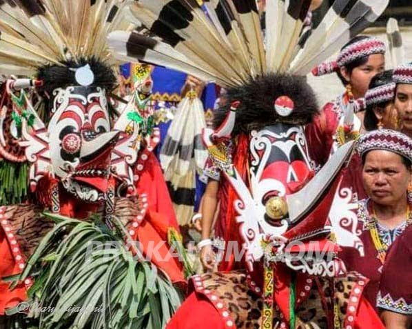 hudoq4 Penampilan Hudoq Pekayang, Ritual Tercapainya Masa Tanam Padi PROKALTIM