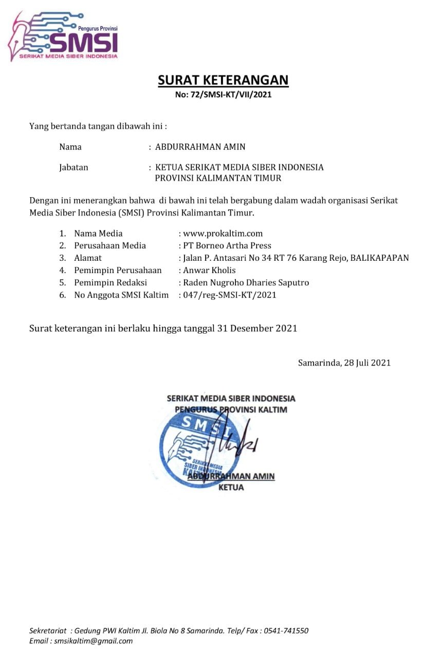 Redaksi PROKALTIM 1 smsi Redaksi PROKALTIM