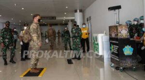 tni1 Inilah ke 108 Pasukan Tentara Amerika Mendarat di Bandara Sepinggan PROKALTIM