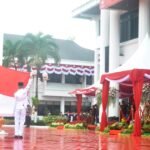 Upacara HUT RI, Wali Kota Inspektur dan Ketua DPRD Membacakan Naskah Proklamasi
