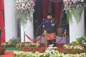 IMG 20210817 WA0006 Upacara HUT RI, Wali Kota Inspektur dan Ketua DPRD Membacakan Naskah Proklamasi PROKALTIM