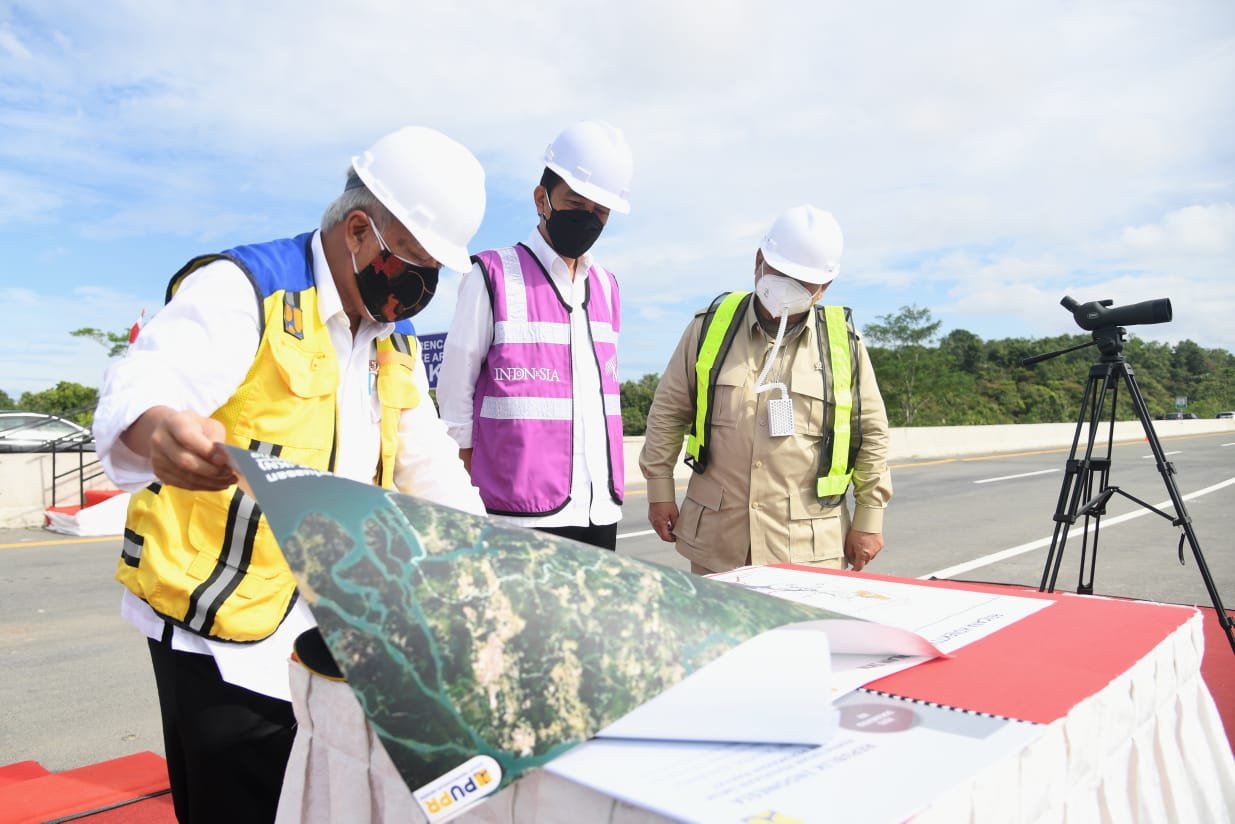 IMG 20210824 WA0051 Presiden Tinjau Sodetan Akses Jalan ke IKN* PROKALTIM