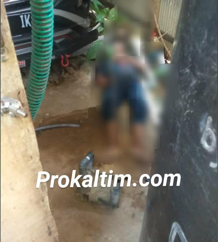 IMG 20210829 WA0038 Tewas Kesetrum, Diduga Hendak Mencuri Mesin Pompa Air PROKALTIM