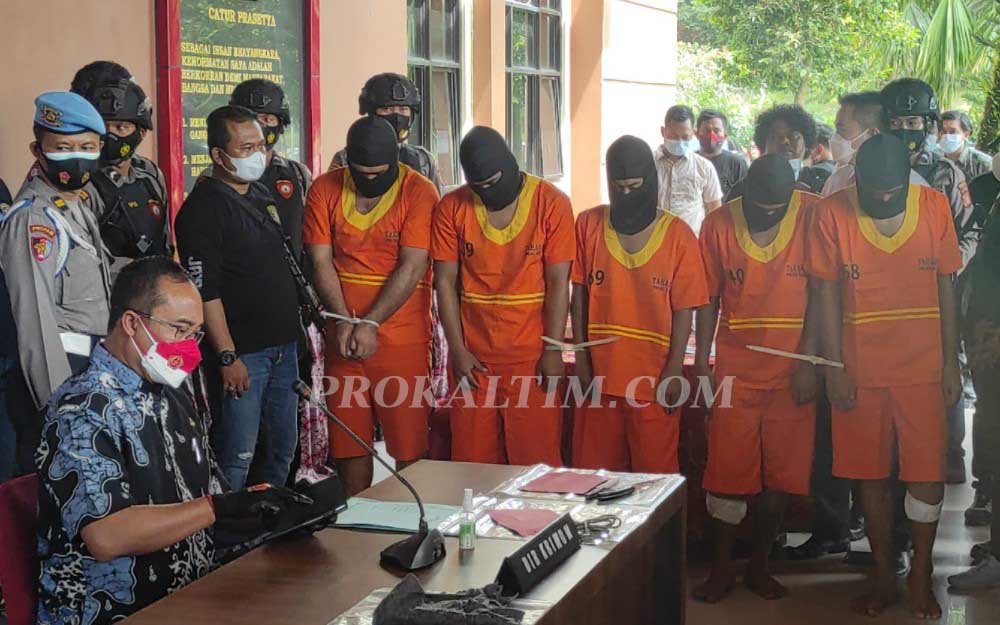 JATANRAS Komplotan Perampok Lintas Negara, Akhirnya Diringkus Jatanras Polda Kaltim PROKALTIM