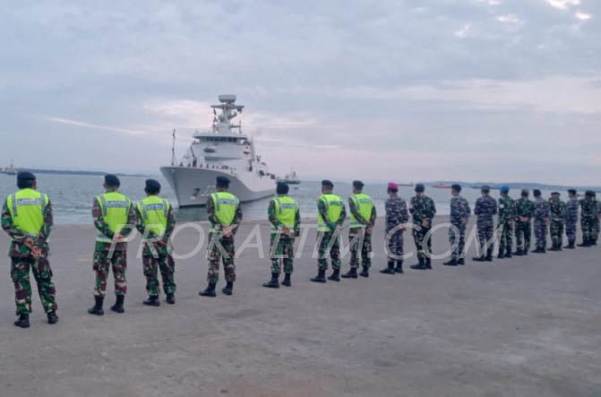 KRI Lanal Balikpapan Laksanakan Tugas Mendukung KRI yang Hendak Tugas Operasi PROKALTIM