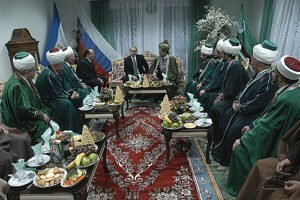 Putin and Muslim religious leaders of Bashkortostan Cap Islam Teroris, Putin: Propaganda AS PROKALTIM