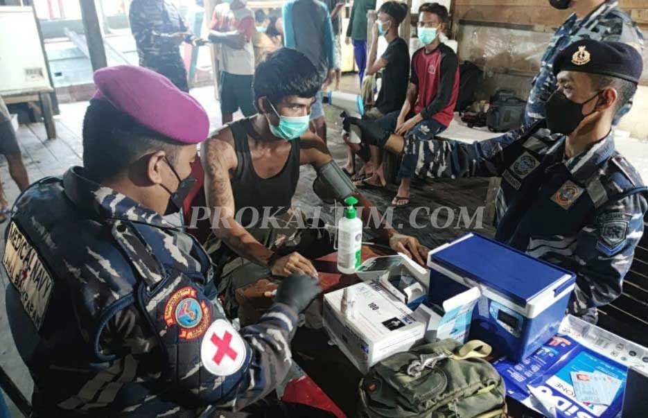 Screenshot 22 Serbuan Vaksinasi Fajar Nelayan di TPI Telaga Emas Kampung Baru Balikpapan PROKALTIM