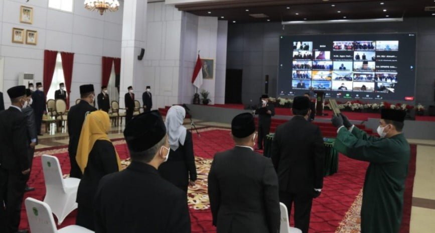 Screenshot 24 Isran Lantik 165 Pejabat Kaltim, Berlangsung Hybrid PROKALTIM