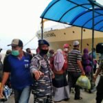 Jalin Sinergitas dan Hambat Penyebaran Covid 19, Lanal Balikpapan Turut Serta dalam Posko Terpadu Pam PPKM Level IV Balikpapan