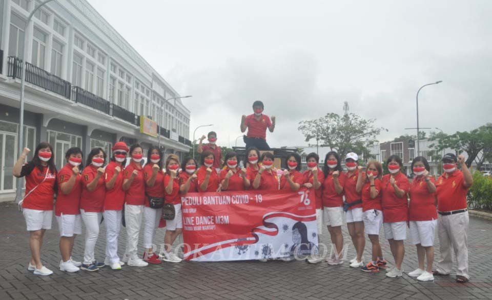 Screenshot 5 Kepedulian Group Line Dance M3M, Bagi-bagi Paket Sembako Dampak PPKM PROKALTIM