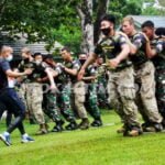 Inilah Kemeriahan Sport and Culture Day, Tanding Tentara Amerika vs Indonesia