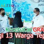 13 Warga Tepian Peroleh BPJS Gratis, Rusmadi: Pengusaha Iyan Ferdian Bertindak Mulia