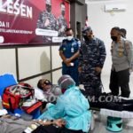 Wujud Peduli TNI AL, Gelar Donor Darah dan Plasma Konvalesen