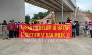 tol1 Peresmian Jalan Tol Balsam Ditunda, Wagub Hadi Mulyadi Diminta Warga Klarifikasi Pernyataan PROKALTIM