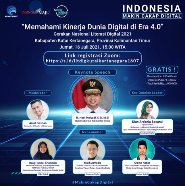 16 juli Memahami Kinerja Dunia Digital Di Era 4.0 PROKALTIM